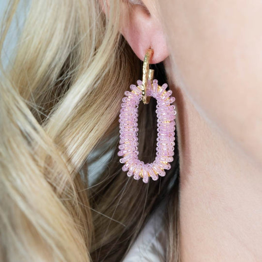 Pink Hoops
